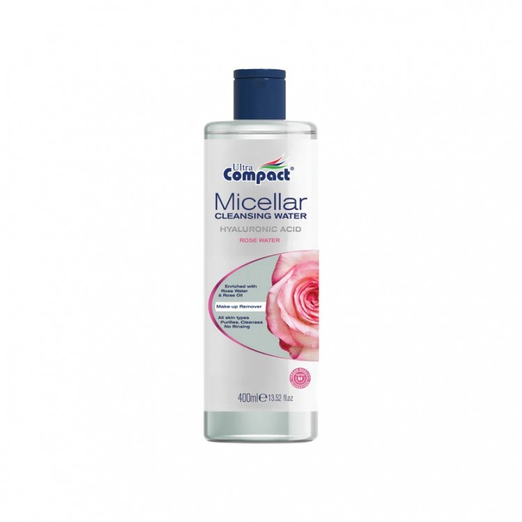 Ultra Compact Micellar - Rose Water- 400 ML