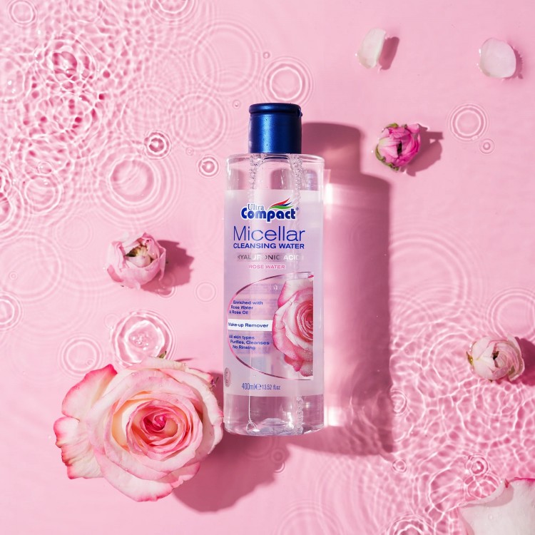 Ultra Compact Micellar - Rose Water- 400 ML