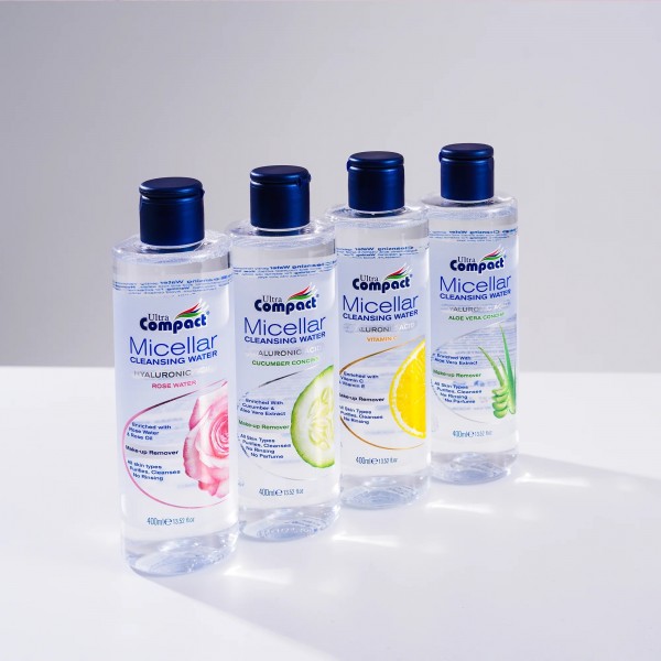 Ultra Compact Micellar - Rose Water- 400 ML