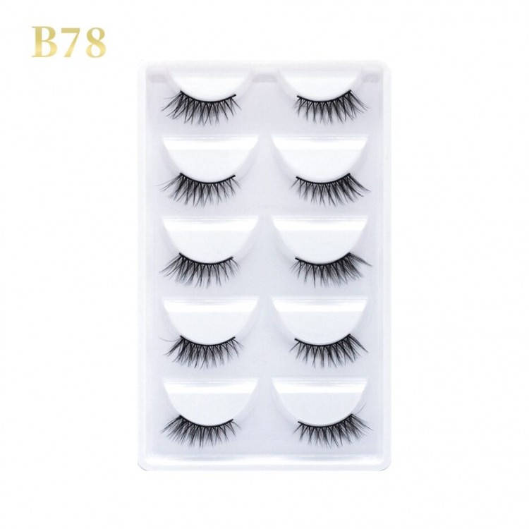 GLORIA BEAUTY FLAWLESS EYELASHES 5 PCS SET GLORIA BEAUTY FLAWLESS EYELASHES 5 PCS SET