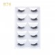 GLORIA BEAUTY FLAWLESS EYELASHES 5 PCS SET