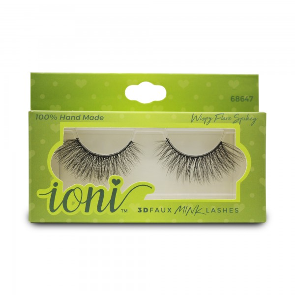 IONI 3D FAUX MINK LASHES- WISPY FLARE SPIKEY