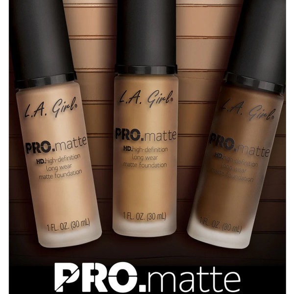 LA GIRL Pro Matte HD Long Wear Matte FOundation LA GIRL Pro Matte HD Long Wear Matte FOundation