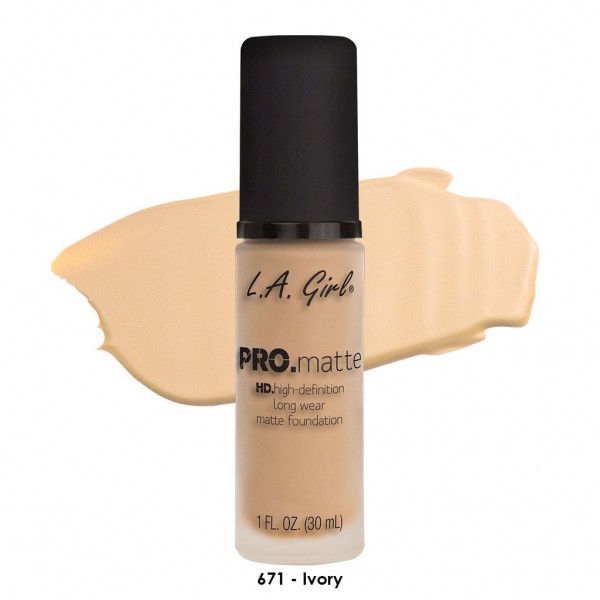 LA GIRL Pro Matte HD Long Wear Matte FOundation LA GIRL Pro Matte HD Long Wear Matte FOundation