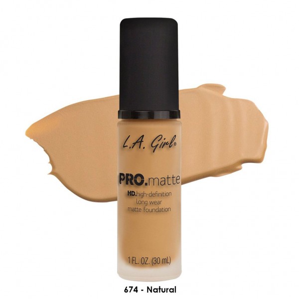 LA GIRL Pro Matte HD Long Wear Matte FOundation LA GIRL Pro Matte HD Long Wear Matte FOundation