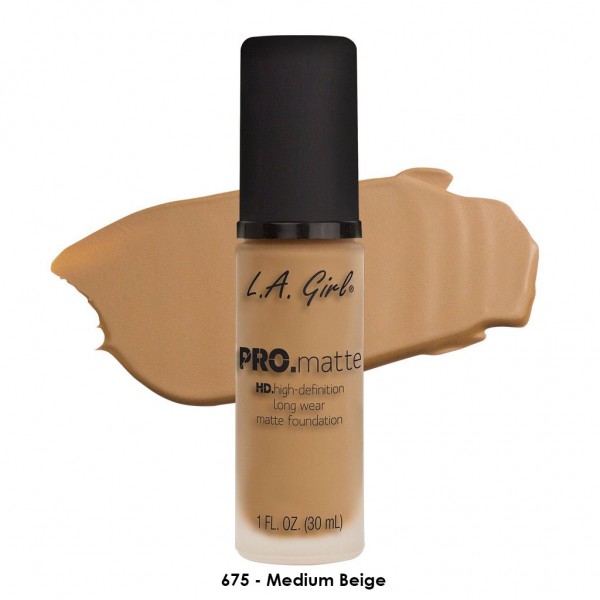 LA GIRL Pro Matte HD Long Wear Matte FOundation LA GIRL Pro Matte HD Long Wear Matte FOundation