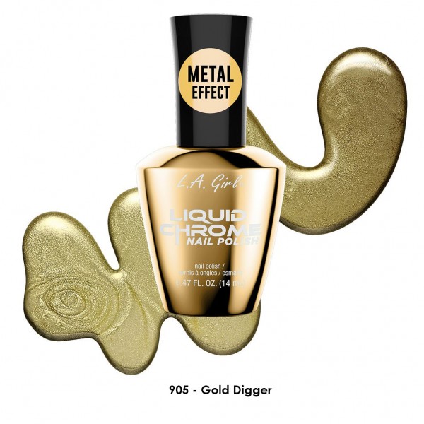 Liquid Chrome Nail Polish