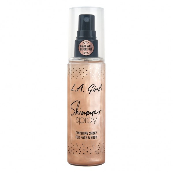 LA GIRL SHIMMER SPRAY -ROSE GOLD-GFS919 LA GIRL SHIMMER SPRAY -ROSE GOLD-GFS919