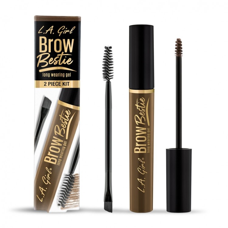 LA GIRL BROW BESTIE GEL WITH DUAL- ENDED BRUSH