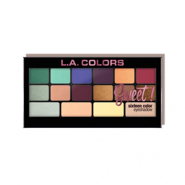 LA COLORS Sweet! 16 Color Eyeshadow LA COLORS Sweet! 16 Color Eyeshadow