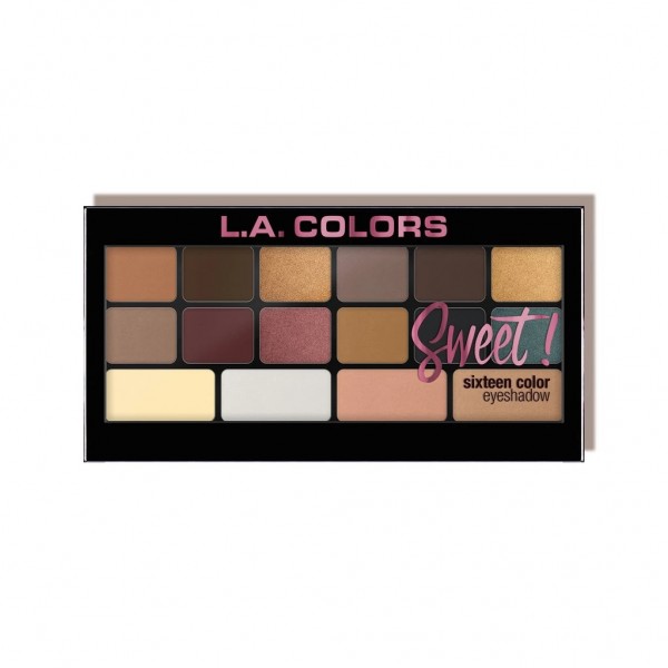 LA COLORS Sweet! 16 Color Eyeshadow LA COLORS Sweet! 16 Color Eyeshadow