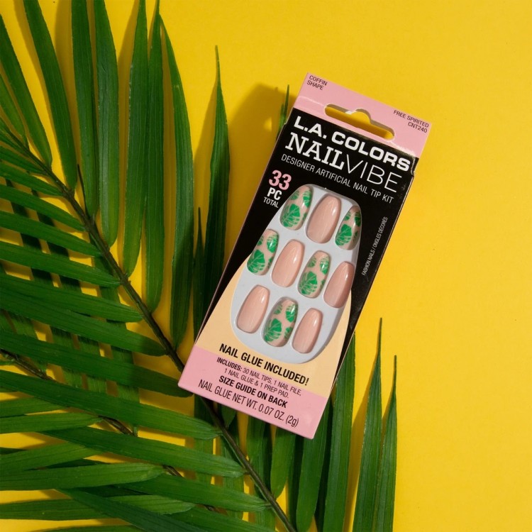 LA COLORS NAIL VIBE DESIGNER ARTIFICIAL NAIL TIP LA COLORS NAIL VIBE DESIGNER ARTIFICIAL NAIL TIP