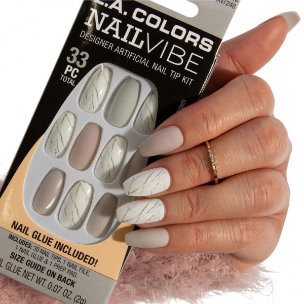 LA COLORS NAIL VIBE DESIGNER ARTIFICIAL NAIL TIP