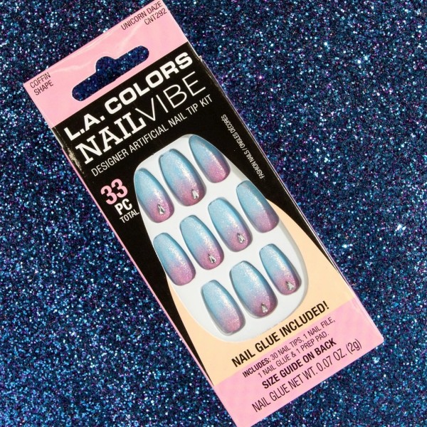 L A COLORS NAIL FRILL NEON ARTIFICIAL NAIL TIP L A COLORS NAIL FRILL NEON ARTIFICIAL NAIL TIP