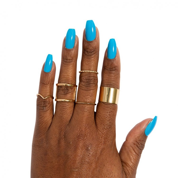 L A COLORS NAIL FRILL NEON ARTIFICIAL NAIL TIP L A COLORS NAIL FRILL NEON ARTIFICIAL NAIL TIP