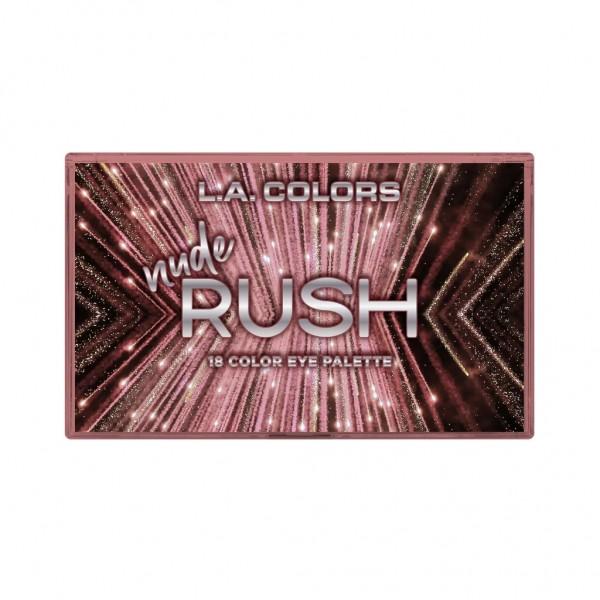 LA COLORS NUDE 18 COLOR EYESHADOW PALETTE