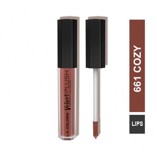 L A COLORS VELVET PLUSH CREAMY LIP COLOR L A COLORS VELVET PLUSH CREAMY LIP COLOR