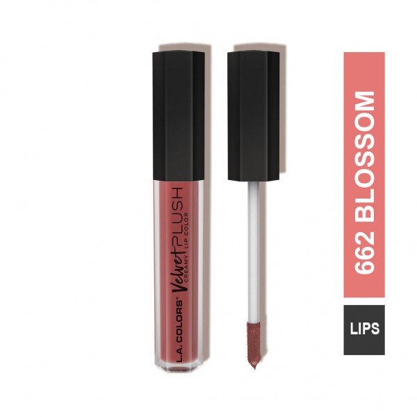 L A COLORS VELVET PLUSH CREAMY LIP COLOR L A COLORS VELVET PLUSH CREAMY LIP COLOR