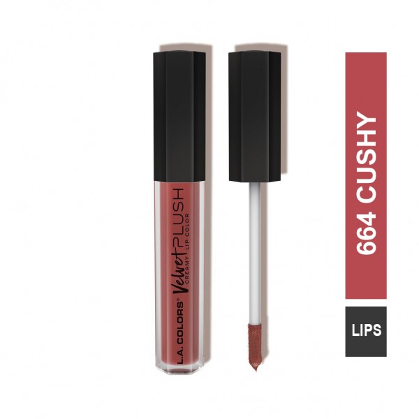 L A COLORS VELVET PLUSH CREAMY LIP COLOR L A COLORS VELVET PLUSH CREAMY LIP COLOR