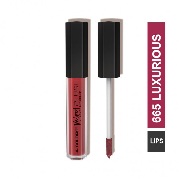 L A COLORS VELVET PLUSH CREAMY LIP COLOR L A COLORS VELVET PLUSH CREAMY LIP COLOR