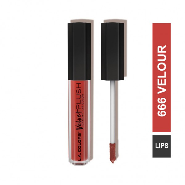 L A COLORS VELVET PLUSH CREAMY LIP COLOR L A COLORS VELVET PLUSH CREAMY LIP COLOR