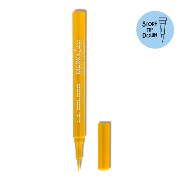 L A COLORS MARK & LINE FELT TIP EYELINER