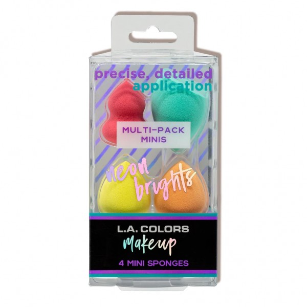 LA COLORS SIGNATURE 4 PC MINI BLENDING SPONGE LA COLORS SIGNATURE 4 PC MINI BLENDING SPONGE