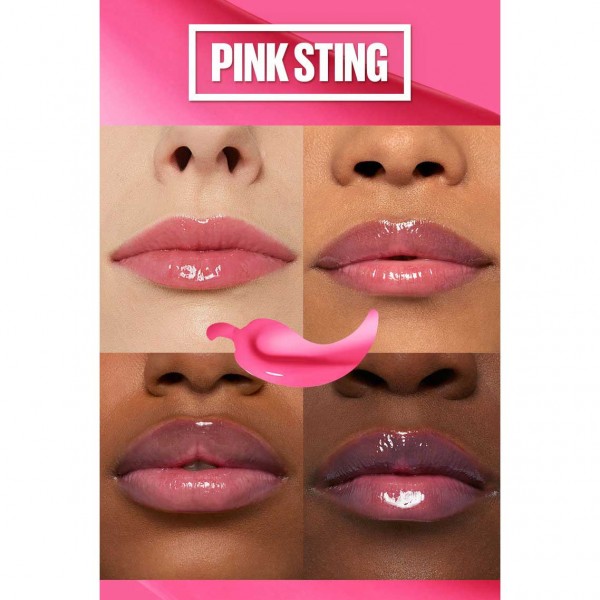 MAYBELLINE Lifter Plump™ Lip Plumping Gloss Makeup - PINK STING MAYBELLINE Lifter Plump™ Lip Plumping Gloss Makeup - PINK STING
