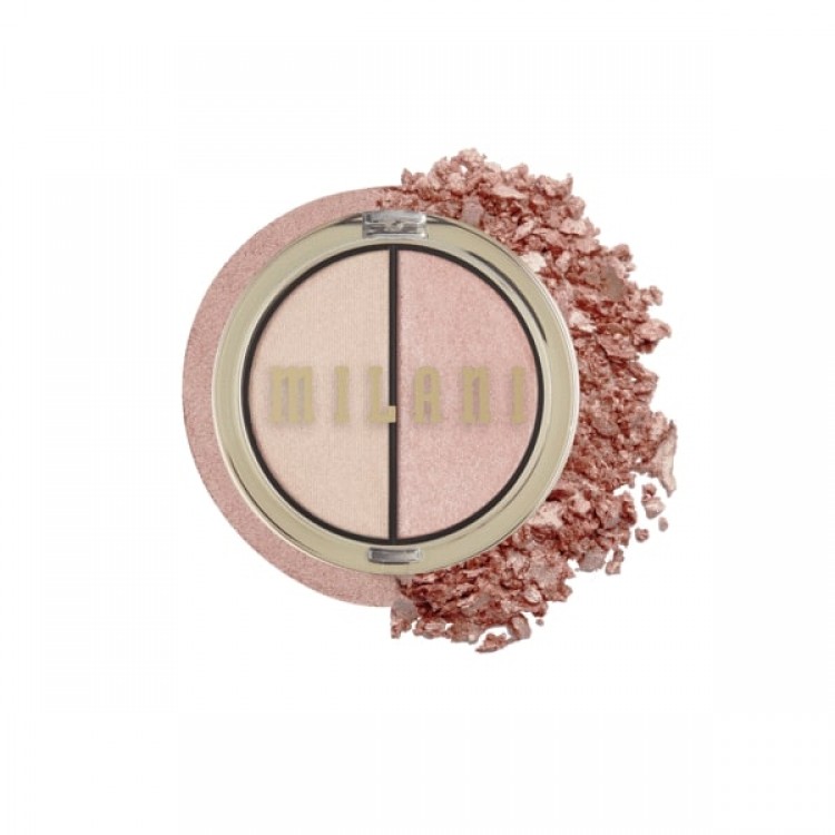 MILANI HIGHLIGHTER DUO CREAM TO POWDER