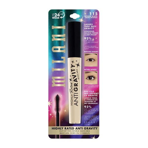 MILANI HIGHLY RATED ANTI-GRAVITY MASCARA MILANI HIGHLY RATED ANTI-GRAVITY MASCARA