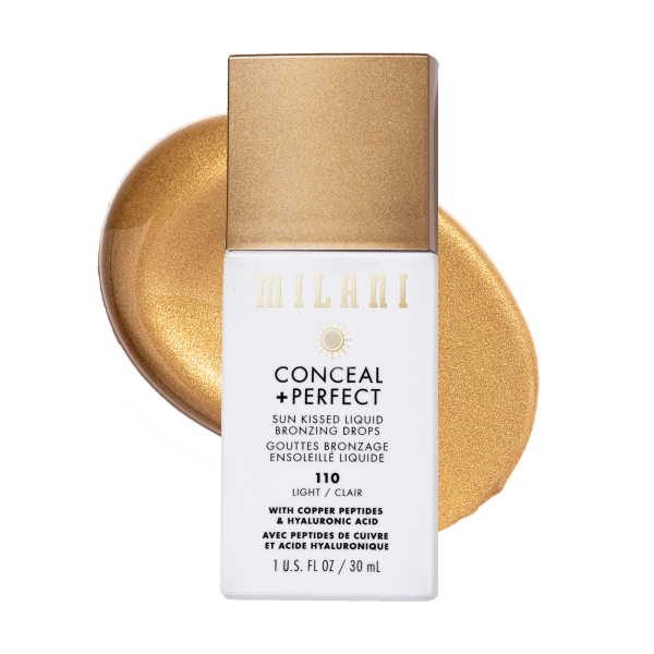 MILANI Conceal + Perfect Sun Kissed Liquid Bronzing Drops - LIGHT