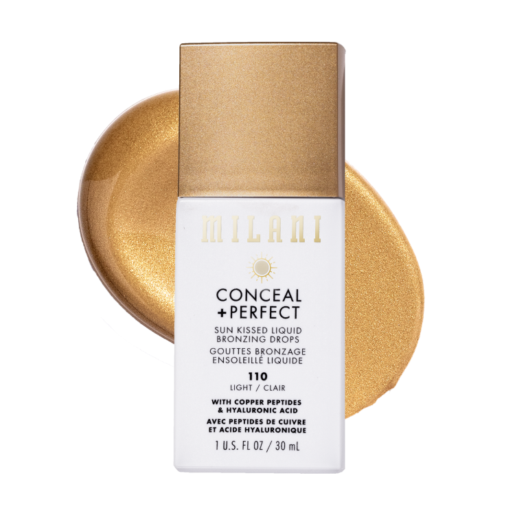 MILANI Conceal + Perfect Sun Kissed Liquid Bronzing Drops - LIGHT