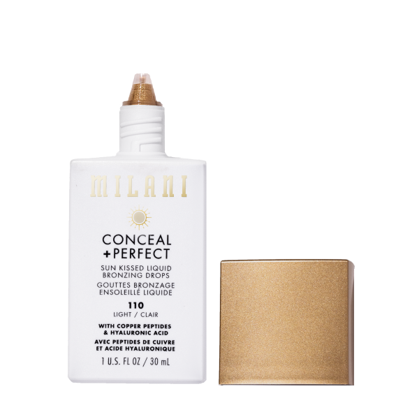 MILANI Conceal + Perfect Sun Kissed Liquid Bronzing Drops - LIGHT
