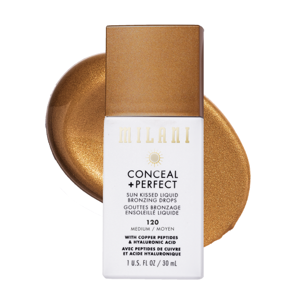 MILANI Conceal + Perfect Sun Kissed Liquid Bronzing Drops -MEDIUM MILANI Conceal + Perfect Sun Kissed Liquid Bronzing Drops -MEDIUM
