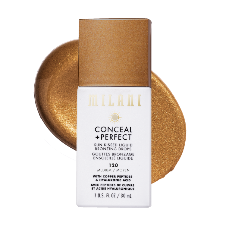 MILANI Conceal + Perfect Sun Kissed Liquid Bronzing Drops -MEDIUM