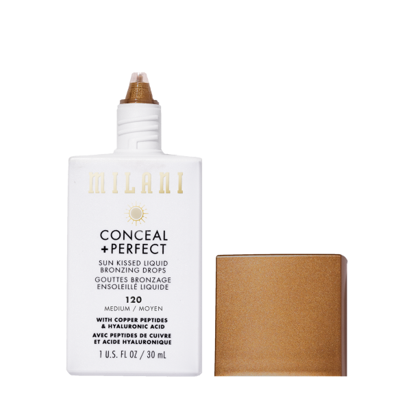 MILANI Conceal + Perfect Sun Kissed Liquid Bronzing Drops -MEDIUM MILANI Conceal + Perfect Sun Kissed Liquid Bronzing Drops -MEDIUM
