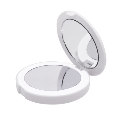 DOUBLE SIDED ROUND MAKEUP MIRROR