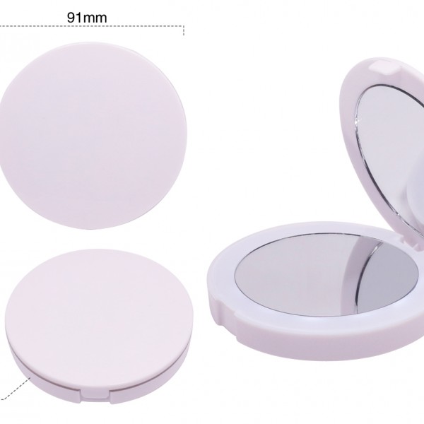 DOUBLE SIDED ROUND MAKEUP MIRROR