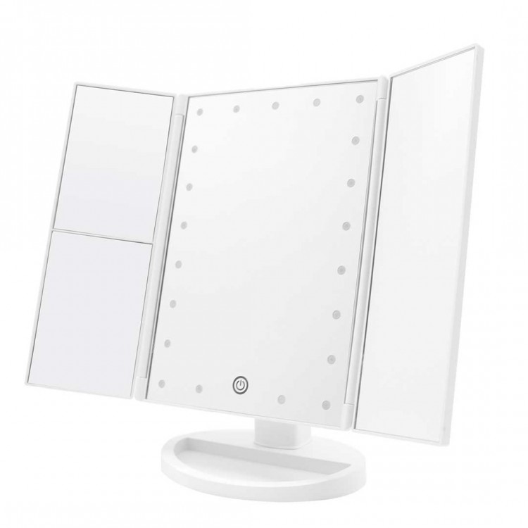 TOUCH SCREEN CONTROL LED LIGHTED DESKTOP MAKEUP MIRROR TOUCH SCREEN CONTROL LED LIGHTED DESKTOP MAKEUP MIRROR