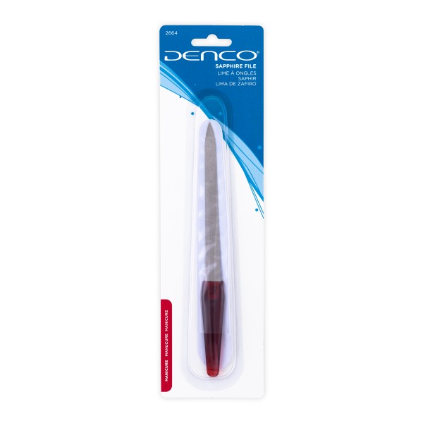 LARGE SAPPHIRE FILE W/SHEATH2664N