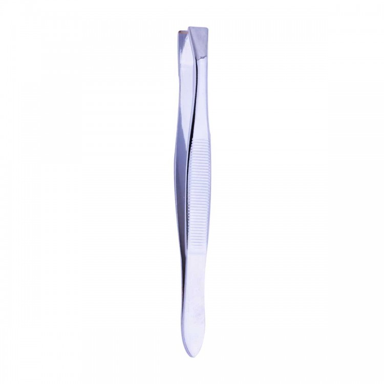 LOOX TWEEZER STRAIGHT TIP -CHROME