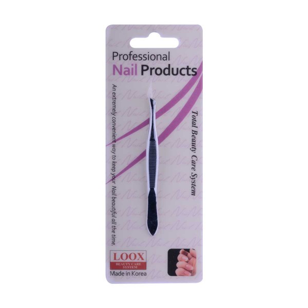 SLANT TIP TWEEZER -CHROME-92MM