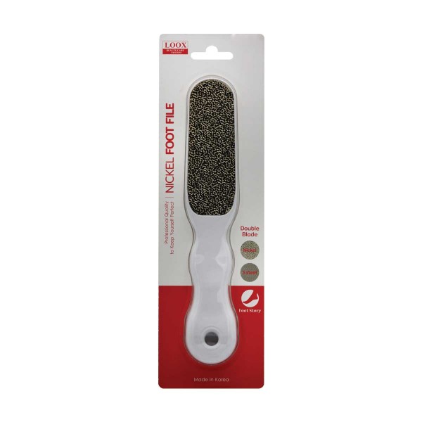 LOOX DOUBLE SIDE NICKEL FOOT FILES 205MM