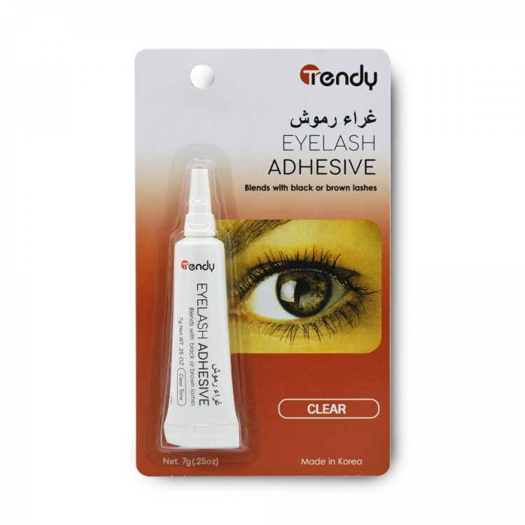 TRENDY EYELASH ADHESIVE 7g - CLEAR TRENDY EYELASH ADHESIVE 7g - CLEAR