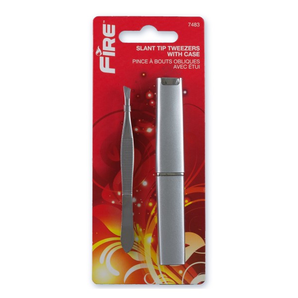 7483 SLANT TIP TWEEZER WITH CASE 7483 SLANT TIP TWEEZER WITH CASE