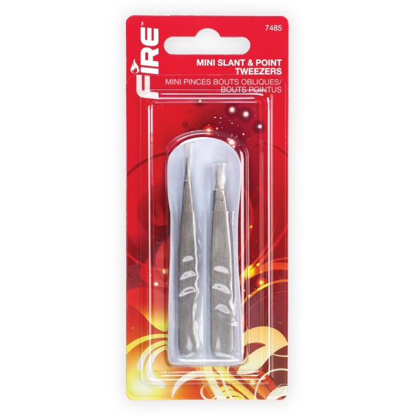 7485 MINI SLANT & POINT TWEEZER 7485 MINI SLANT & POINT TWEEZER