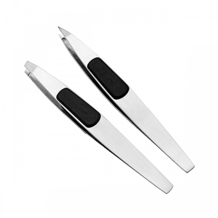 7489 SLANT & POINT TWEEZER DUO