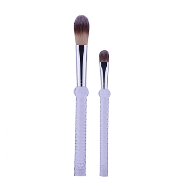 RED STAR MAKEUP BRUSH 2 PC SET