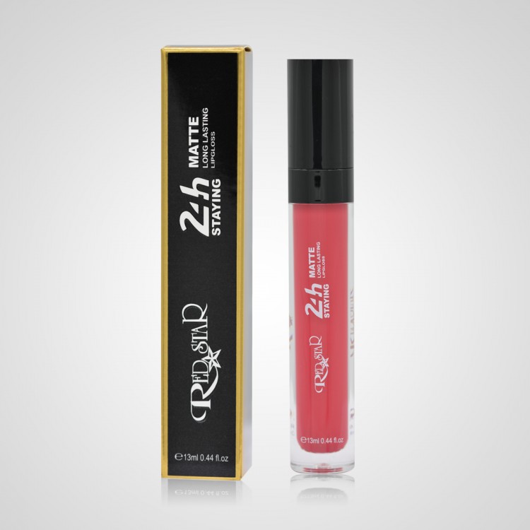 RED STAR MATTE LONG LASTING LIPGLOSS