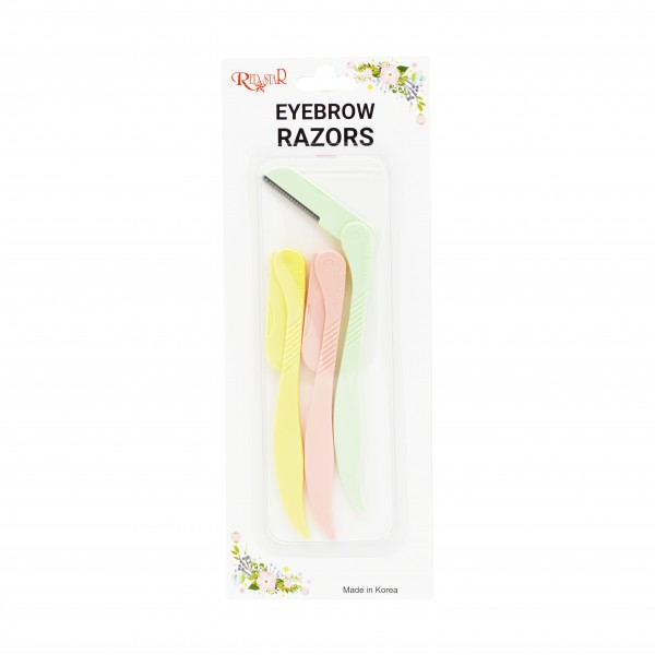 RED STAR EYEBROW RAZORS